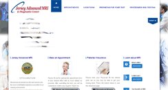 Desktop Screenshot of jerseyadvancedmri.com